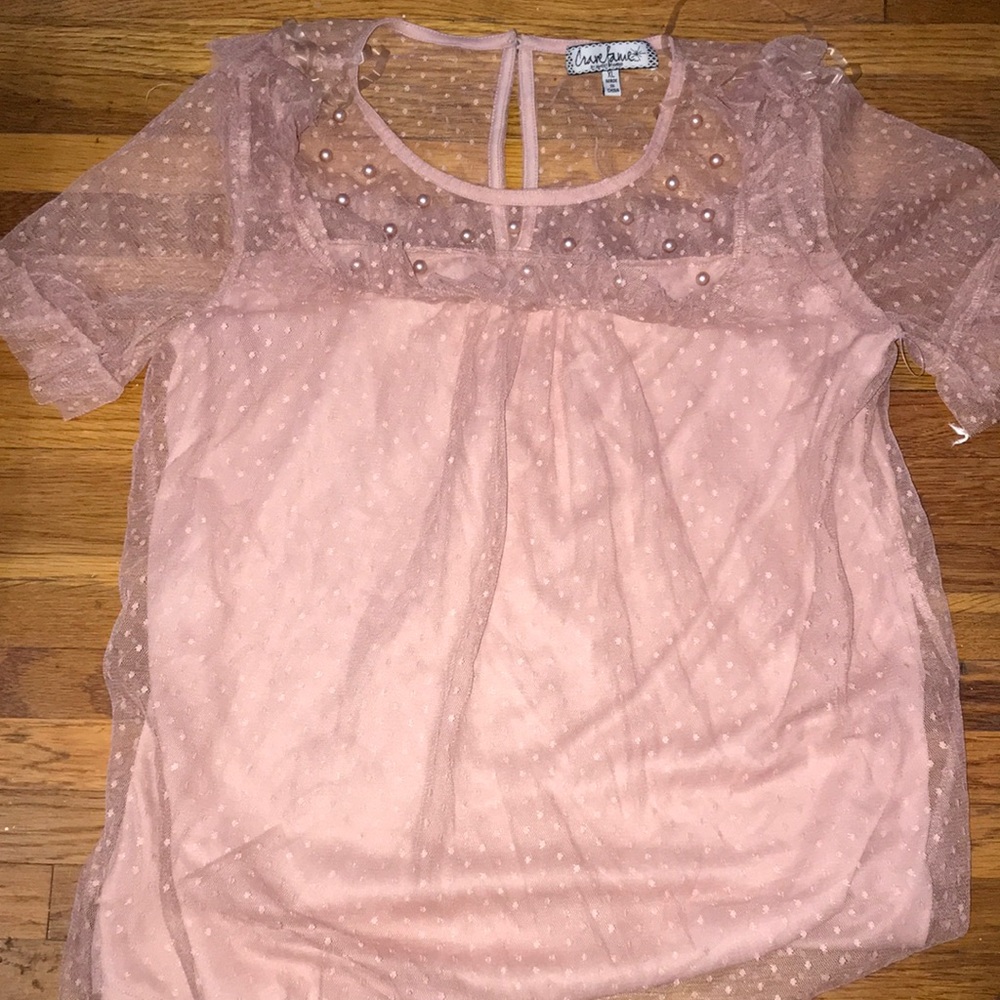 Blush Link Top